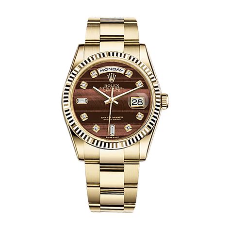 rolex watch with bull